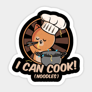 I Can Cook (Noodles) Sticker